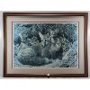 Image 1 : FRAMED PRINT "FULL HOUSE - FOX FAMILY" BY CARL BRENDERS