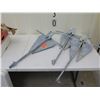 Image 2 : Qty 3 Metal Anchors 30"L x 19"W