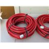 Image 2 : Qty 2 Red Hoses w/ Fitted Ends