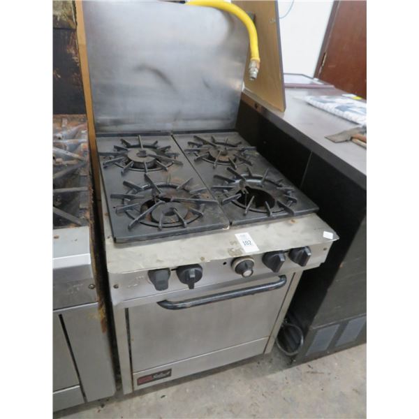 Southbend Gas 4 Burner Range/Oven - Slim Size