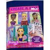 Image 2 : Lot of 2 Create-a-Face Activity Books
