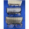Image 2 : Foster Grant Lot of 3 Readers Glasses (2.00)
