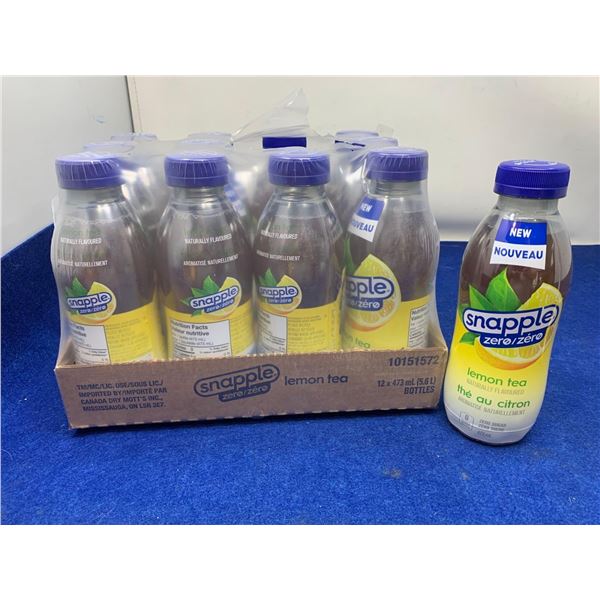 Snapple Zero Lemon Tea (12 x 473ml)