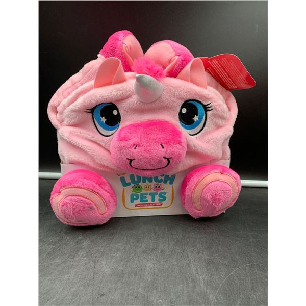 Lunch pets plush lunch box