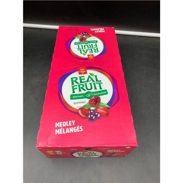 real fruit plant based gummies 18 x 55g