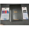 Image 1 : Assorted lot of Note pad and markers