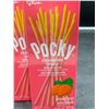 Image 2 : Pocky sticks strawberry biscuit sticks 5 x 33g