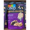 Image 1 : Kind Dipped clusters dark chocolate vanilla cashew 8 x 113g