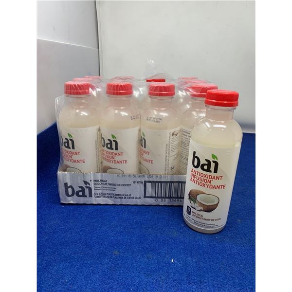 Bai Antioxidant Molokai Coconut Beverage (12 x 530ml)