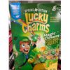 Image 1 : CASE LOT - Lucky Charms Spring Edition Cereal 12x300g