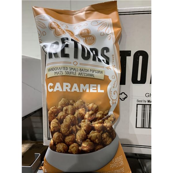 CASE LOT - Cretors Caramel popcorn 12x227g