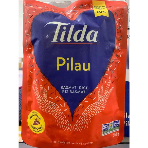 CASE LOT - Tilda Pilau basmati rice 6x250g