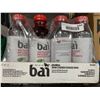 Image 2 : CASE LOT - Bai Bing Cherry antioxidant Flavored Water Beverage 12x530ml
