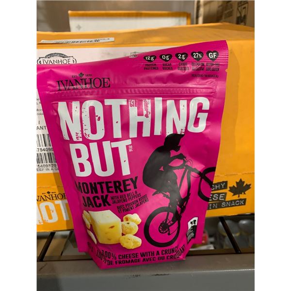 CASE LOT - Nothing But Monterey Jack Cheese Snack  12x60g