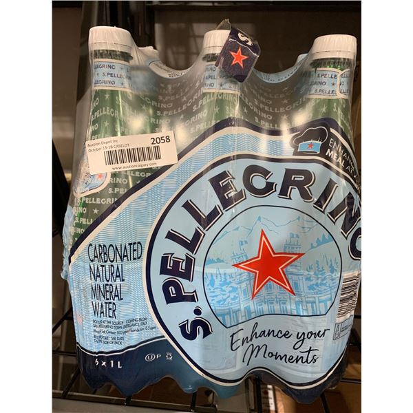 CASE LOT - San Pellegrino Carbonated Water 6x1L
