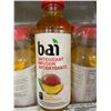 Image 1 : CASE LOT - Bai Malawi mango antioxidant Flavored Water Beverage 12x530ml