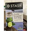 Image 1 : CASE LOT - Stash Double bergamot earl grey tea 6 x 33g