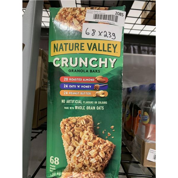 CASE LOT - nature valley crunchy 68 x 23g