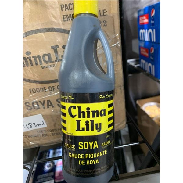 CASE LOT - China Lily Soya Sauce 12x483ml