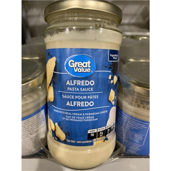 CASE LOT - Great value Alfredo pasta sauce 12x410ml