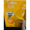 Image 3 : CASE LOT - Grown Right Organic Mango Orange Juice 8x1.89L