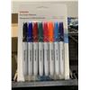 Image 1 : CASE LOT - Staples Multi Color Pack Dry Erase Markers 6x8 Packs