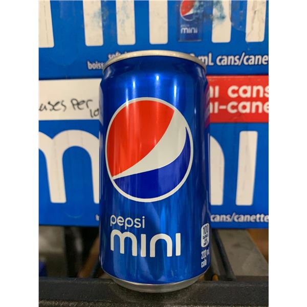CASE LOT - Pepsi Mini Cans 2x 15x 222ml