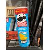 Image 1 : CASE LOT - Pringles Cheddar & Sour Cream Potato chips  14x156g