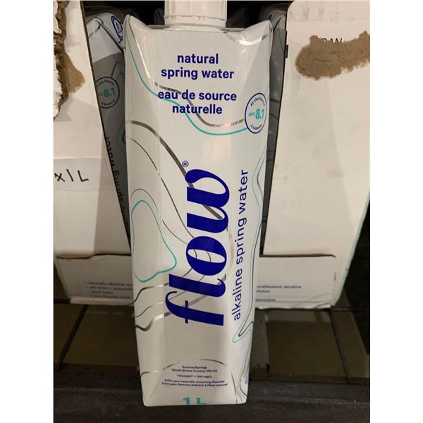 CASE LOT - Flow Natural Spring Water 12x1L