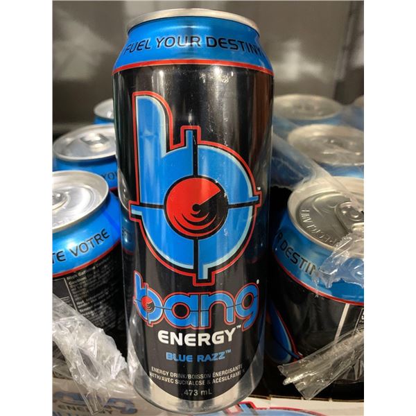 CASE LOT - Bang Blue Razz Energy Drink 12x473ml