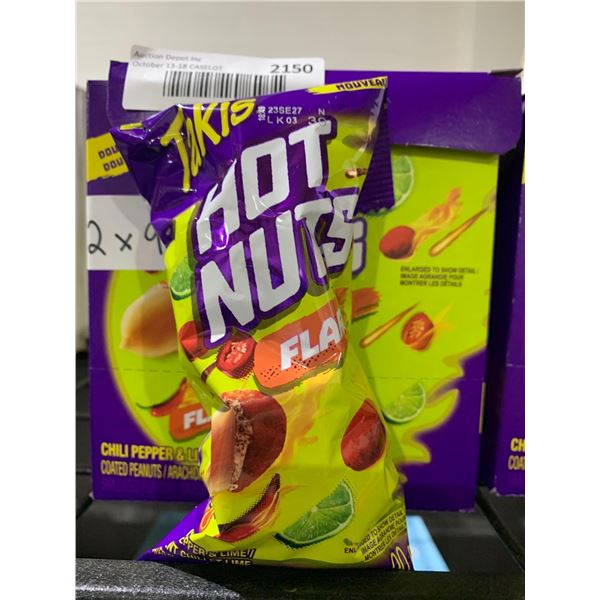 CASE LOT - Takis Hot Nuts Flare 12x90g