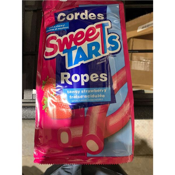 CASE LOT - Sweet Tarts tangy strawberry ropes 12x141g