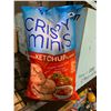 Image 1 : CASE LOT - Quaker crispy minis Ketchup Rice chips 12x100g