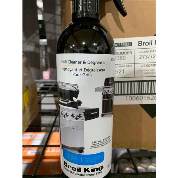 CASE LOT - Broil King BBQ & Grill Cleaner & Degreaser 6x709ml