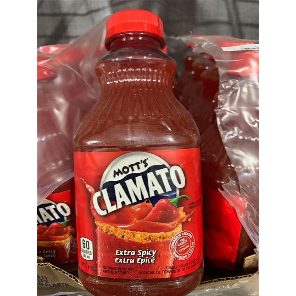 CASE LOT -Mott's Clamato Juice 12x945ml