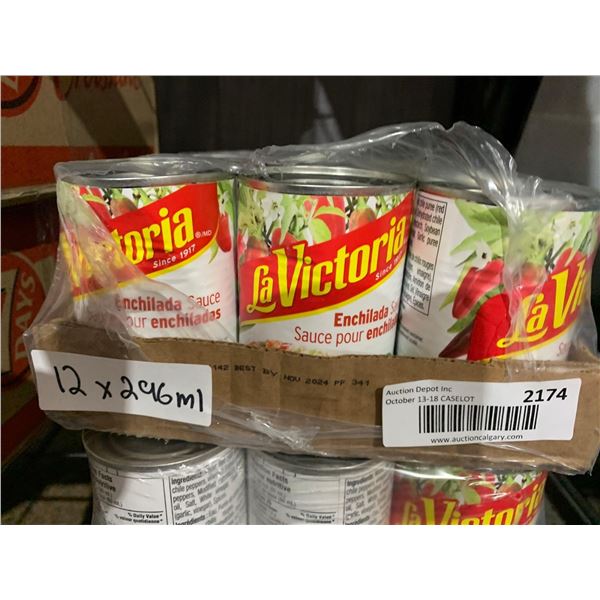 CASE LOT - La Victoria Enchilada Sauce 12x296ml