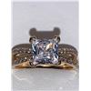 Image 3 : Ladies Shank Style 1.0 Carat Princess Cut Solitaire Ring