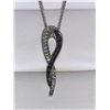 Image 1 : Natural Diamond .75 Carat Multi Stone Pendant & Chain Appraised $810.00