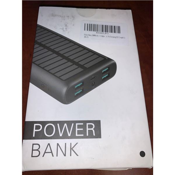 Solar Powered Battery power Charging Bank