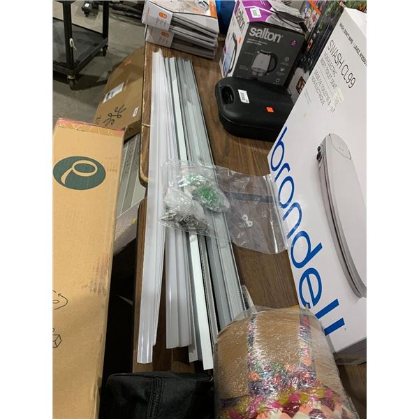 Lot of Under Cabinet LED Tracks w/ Mounting accessories