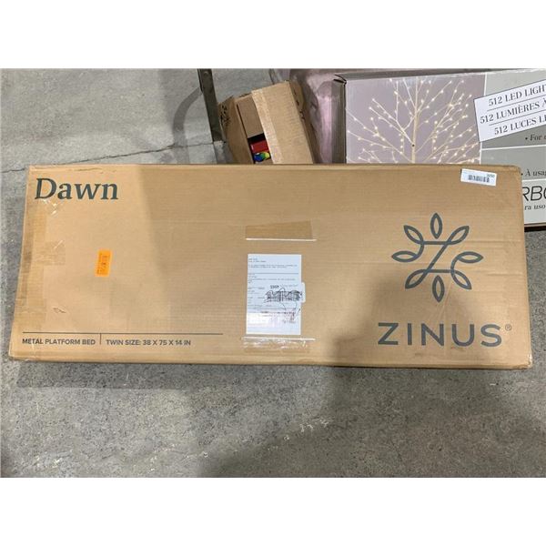Zinus Metal Platform Bed Twin Size 38 x 75 14 IN