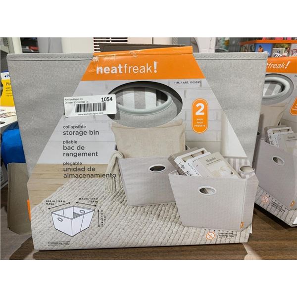 Neat Freak! Collapsible Storage Bins Pack of 2