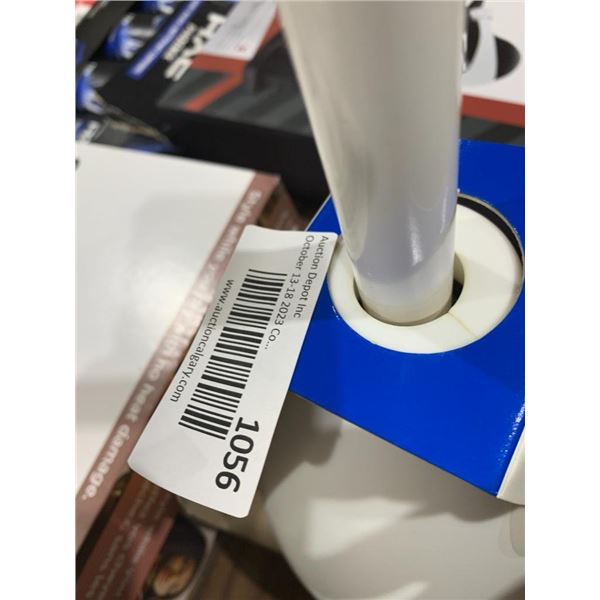 PlumbShop Plunge-N-Store Heavy Duty Plunger w/ Caddy