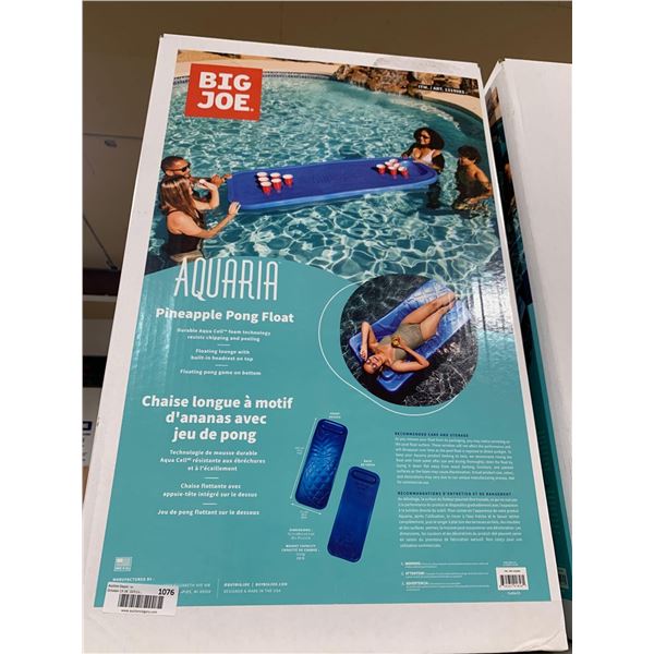 Big Joe Aquaria Pineapple Beer Pong Float 28x75x2.5"