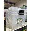 Image 3 : Lot of 3 Greenmode Instaview 45 Qt Multi Use Storage Totes with Lids