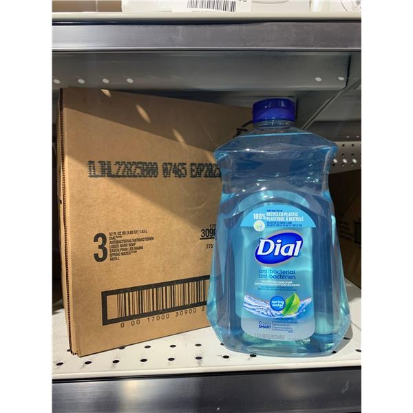 Dial Antibacterial Hand Soap 3x1.53L