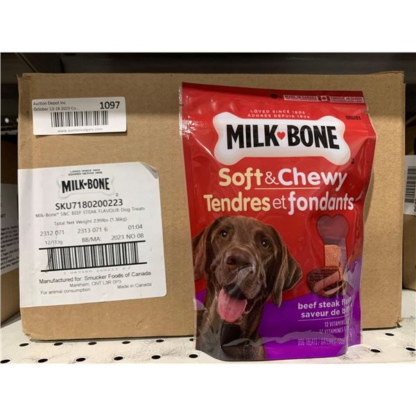 Milkbone Soft & Chewy Beef Flavor Dog Treats