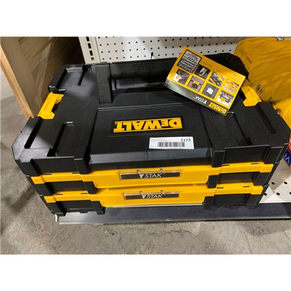 DeWalt 2 Drawer T-Stak Tool Organizer