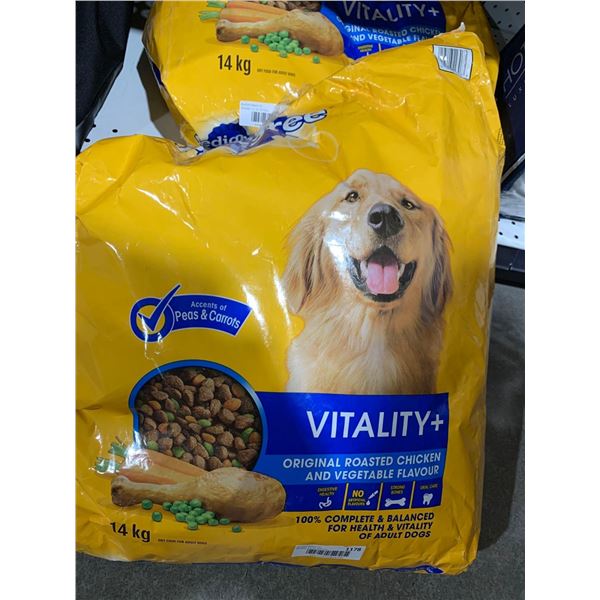 Pedigree Vitality+ Adult Dog Kibble 14 Kg - Split Bag