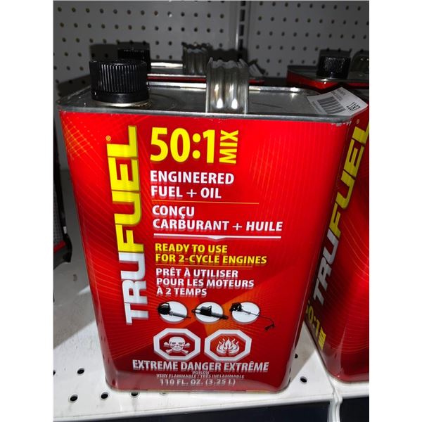 TruFuel 50:1 Mix Engineered Fuel + Oil  - ready To Use 110 Fl Oz